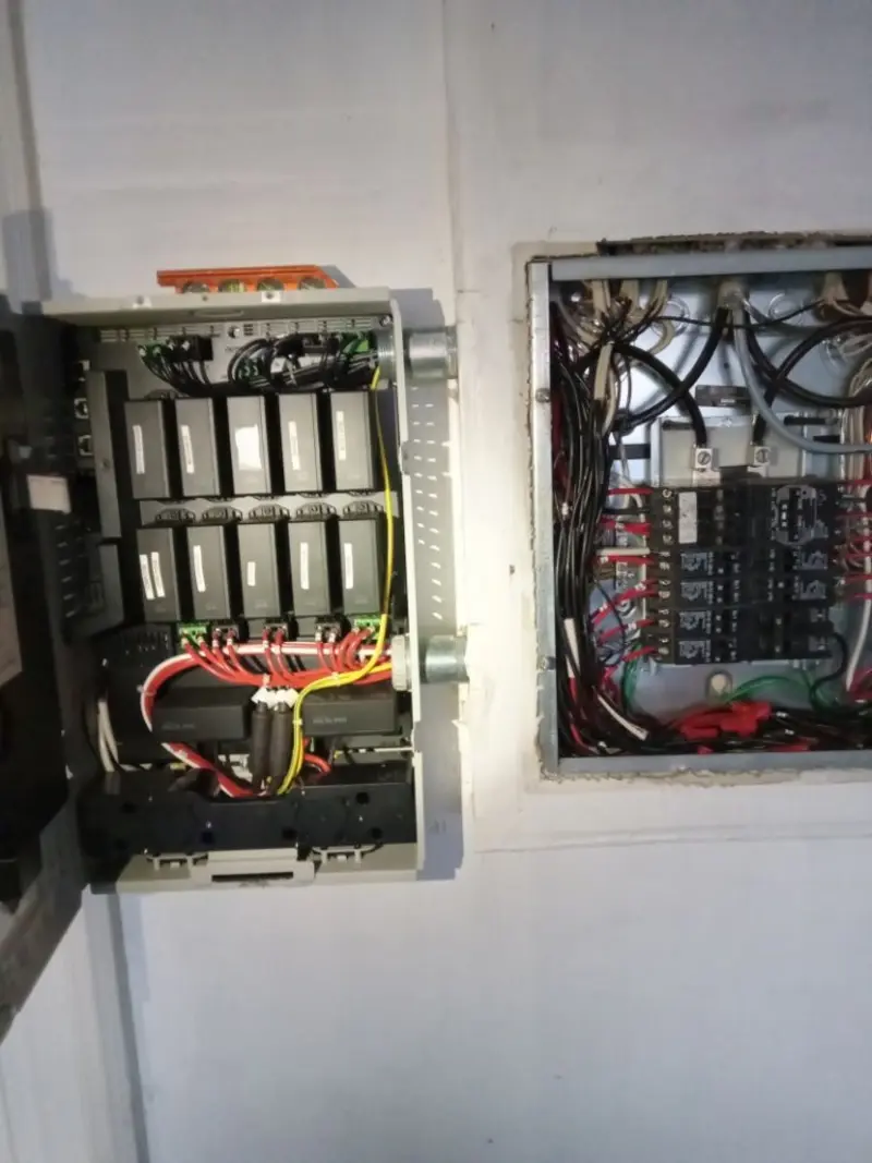 Electrical panel upgrade completed for Indoor Lighting Installation in Holtville